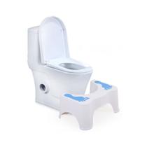 Apoio Descanso de Pé Banco Banquinho De Cócoras Suporte Para Banheiro Vaso Sanitário Antiderrapante