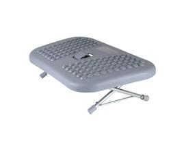 Apoio Descanso Para Pés Massageador Ergonomico Com Ajuste de Altura Cinza