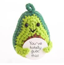 Apoio emocional Pickle Crochet BULINGNA Green Avocado