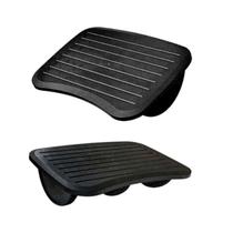 Apoio Ergonômico Descanso para Pés Preto MASTICMOL