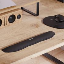 Apoio Ergonômico para Digitação Antiderrapante Espuma com Tecido Macio Reliza Comfort Preto