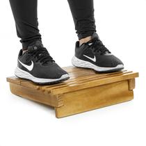 Apoio Ergonômico para os Pés em Madeira Resistente