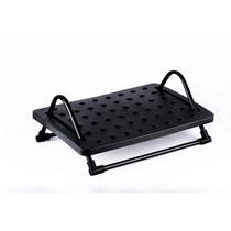 Apoio Ergonômico Para Pés Massageador Regulável Deslizável Preto Confortec ALR