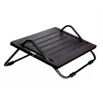 Apoio Ergonômico Suporte Para os Pés Preto