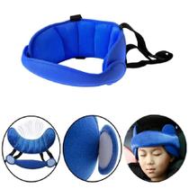 Apoio Faixa Ajustável Cabeça Almofada Proteção Infantil Viagem Passeio Dia Dia Carro Bebê Pescoço