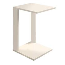 Apoio Lateral Encaixe Braço Sofá Off White 65x36x38 cm