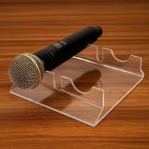 Apoio para 2 microfone kit c 3 peças