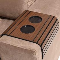 Apoio para Copos e Controle no Sofá Decorativo e Bonito