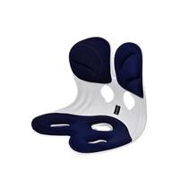 Apoio para Lombar Azul G Corrige a Postura com Almofada Ergonômica de Alta Densidade para Home Office Estudo e Viagens