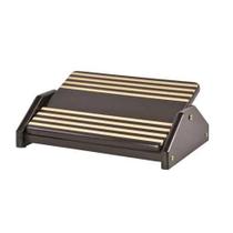 Apoio para Os Pés Ergonômico com Regulagem Black Piano