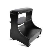 Apoio para os pés Kalolary Pedicure em couro PU ajustável 52x41x47 cm Apoio para os pés Kalolary Pedicure em couro PU ajustável 52x41x47 cm