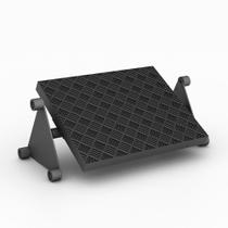 Apoio para os Pés Martinucci 3 Posições APPESBPPT Preto