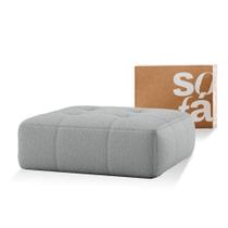 Apoio para os pés modular Puff Chaise Sofá na Caixa Em Boucle com 1 lugar 86cm Apoio para os pés modular Puff Chaise Sofá na Caixa Em Boucle com 1 lugar 86cm