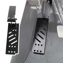 Apoio para pés Dead Pedal Steel JeCar para Jeep Wrangler 2018-2023