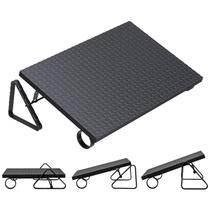 Apoio para Pés Emborrachado com 3 Regulagens 45x30cm Antiderrapante Ergonômico NR17 Reliza Robust Apoio para Pés Emborrachado com 3 Regulagens 45x30cm Antiderrapante Ergonômico NR17 Reliza Robust