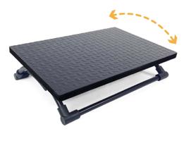 Apoio para Pés Ergonômico Slider Emborrachado 39cm