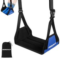 Apoio para pés NOONCRAZY Airplane Foot Hammock, alça ajustável