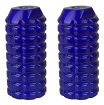 Apoio Pedaleira Bike Trolhão De Alumínio Várias Cores cor:AZUL