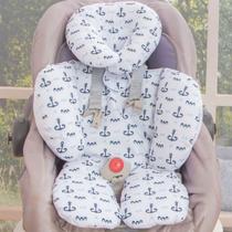 Apoio Redutor de Bebê Conforto Protetor Temático Menino Menina Safari Azul e Rosa