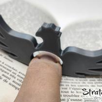 Apoio Suporte Anel GAVIAO Trava Separador de pagina Livro Leitura Bibliocanto Suporte para Livros Apoio Apoio Suporte Anel GAVIAO Trava Separador de pagina Livro Leitura Bibliocanto Suporte para Livros Apoio