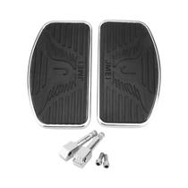 Apoios De Pé Largos Para Motocicletas Honda Shadow, Yamaha Dragstar, Kawasaki Vulcan Dianteiro E Apoios De Pé Largos Para Motocicletas Honda Shadow, Yamaha Dragstar, Kawasaki Vulcan Dianteiro E