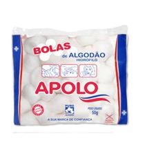 Apolo Algodão Bolas - 50g Apolo Algodão Bolas - 50g