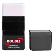 Apontador 1 furo com depósito e borracha - Double Tilibra