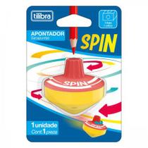 Apontador 1 Furo com Depósito Spin Vermelho - Tilibra Apontador 1 Furo com Depósito Spin Vermelho - Tilibra