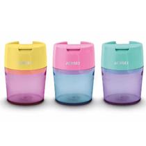 Apontador 2 Furos Com Depósito Candy Sortido Acrilex