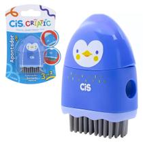 Apontador 3 em 1 Borracha + Vassourinha Cis