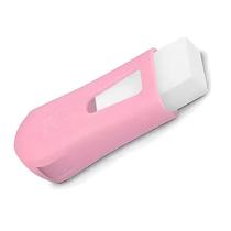 Apontador + Borracha + depósito Pastel Faber castell Rosa