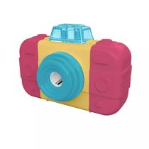 Apontador +borracha+ rolinho Tris Click Maquina Fotografica