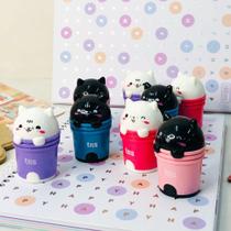 Apontador c/ borracha tris kitty