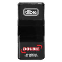 Apontador Com Borracha Double Tilibra