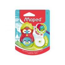Apontador Com Borracha Loopy Totem 1 Furo Com Refil Blister X 1 Maped
