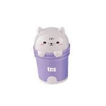 Apontador com Borracha Material Escolar Papelaria Colorido Kitty Tris