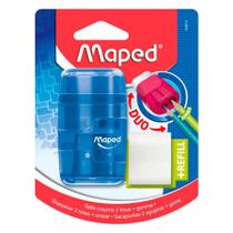 Apontador com coletor Connect 2 furos 049210 - Maped Apontador com coletor Connect 2 furos 049210 - Maped