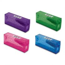 Apontador com coletor Glitz SM/125GLIZF - Faber-Castell Apontador com coletor Glitz SM/125GLIZF - Faber-Castell