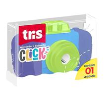 Apontador com Depósito + Borracha Click Câmera - Tris Apontador com Depósito + Borracha Click Câmera - Tris