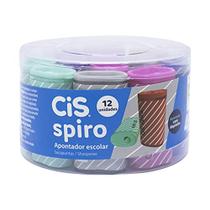 Apontador Com Deposito Cis Spiro Cores Apontador Com Deposito Cis Spiro Cores