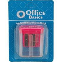 Apontador com Depósito Compacto School Basics Transparente
