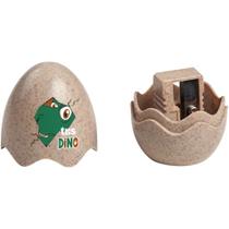 Apontador com Depósito Decorativo TRIS Dino 3 Cores Display com 24