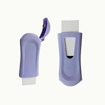 Apontador com depósito e borracha tom pastel Faber-Castell