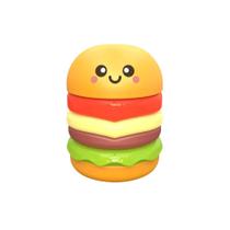 APONTADOR COM DEPÓSITO E BORRACHA TRIS LANCHES - Temática de Hambúrguer e Batata Frita APONTADOR COM DEPÓSITO E BORRACHA TRIS LANCHES - Temática de Hambúrguer e Batata Frita