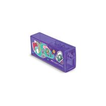 Apontador com Depósito Glimmer Viagem Roxo e Rosa Escolar Papelaria Faber-Castell Roxa