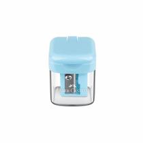 Apontador com Depósito MiniBox Azul - Faber-Castell