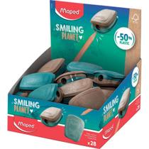 Apontador com Depósito Pulse Smiling Planet 1 Furo - Display com 28 Unidades