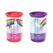 Apontador com Depósito Unicórnio FABER-CASTELL 2Unid