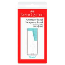 Apontador com Depósito Verde Pastel - Faber Castell Apontador com Depósito Verde Pastel - Faber Castell