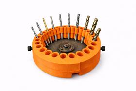 Apontador de Brocas para Esmerilhadeira de 0,1 mm a 12,5 mm Cor:Laranja